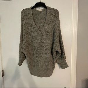 Grey oversized Altar’d State sweater